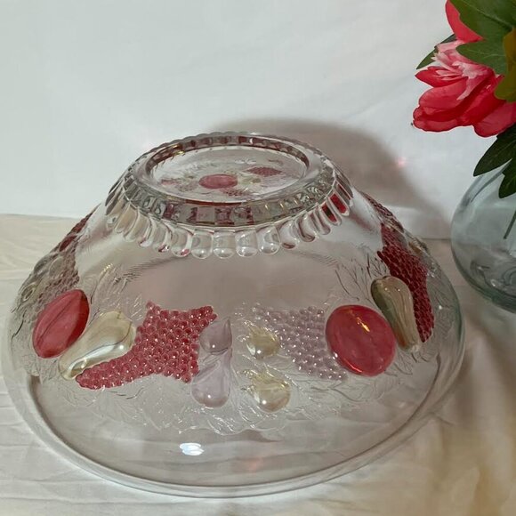 Westmoreland Glass Della Robbia Fruit Bowl Vintage EUC - Picture 3 of 14